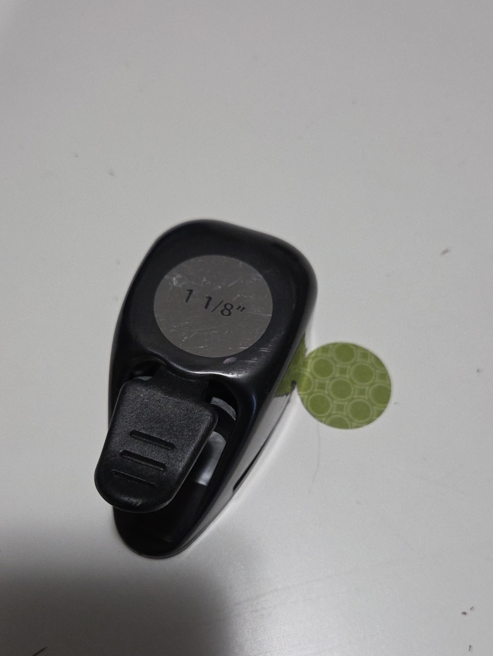 1 1/8" circle whale punch